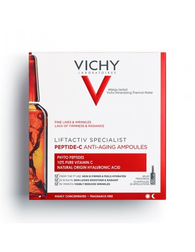 Fiole antirid Liftactiv Specialist Peptide-C, 10 fiole, Vichy - ANTIRID - VICHY