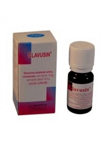 Clavusin Solutie, 10 ml, Meduman Viseu - TRATAMENTE - SC MEDUMAN SA