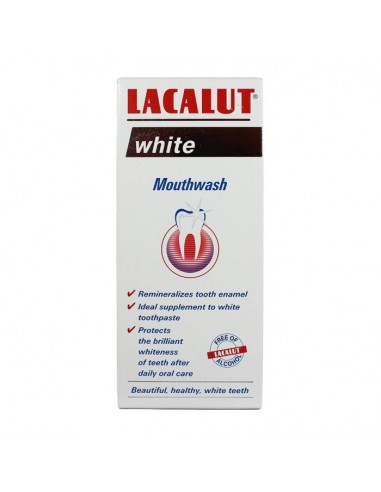 Apa de gura Lacalut White, 300 ml - APA-DE-GURA - LACALUT