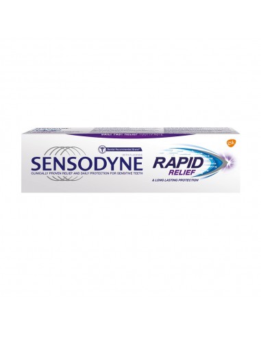 Sensodyne Rapid Relief Pasta Dinti, 75ml, GSK - PASTA-DE-DINTI - SENSODYNE