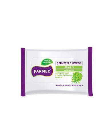 Servetele umede cu Bambus
Farmec - SERVETELE - FARMEC