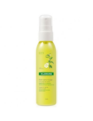 Spray leave-in Klorane cu extract de citrice pentru par normal, 125ml - SPALARE-SI-INGRIJIRE - KLORANE
