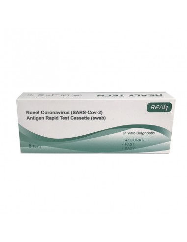 Test Rapid Covid, 1 bucata (nazofaringian) - DISPOZITIVE-MEDICALE - REALY TECH