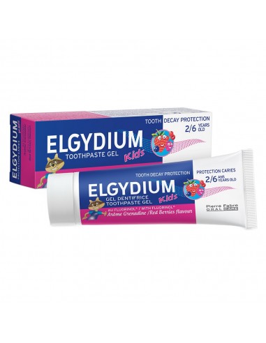 Elgydium Pasta de dinti pentru copii cu aroma de fructe de padure, 3-6 ani - PASTA-DE-DINTI - ELGYDIUM