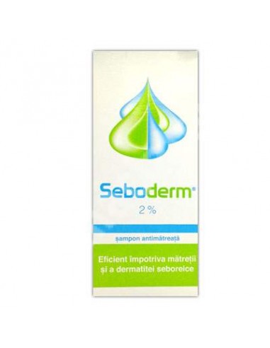 Seboderm Sampon cu ketoconazol 2%, 125 ml, Slavia Pharm - ANTIMATREATA - SLAVIA PHARM