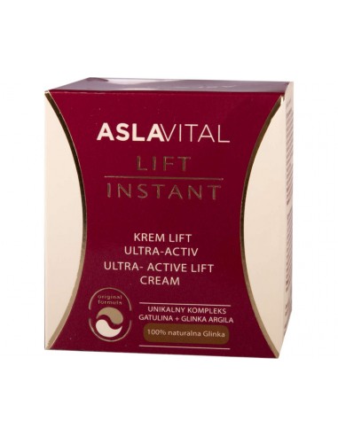 Crema lift ultra-activa pentru toate tipurile de ten AslaVital, 50 ml, Farmec - ANTIRID - ASLAVITAL