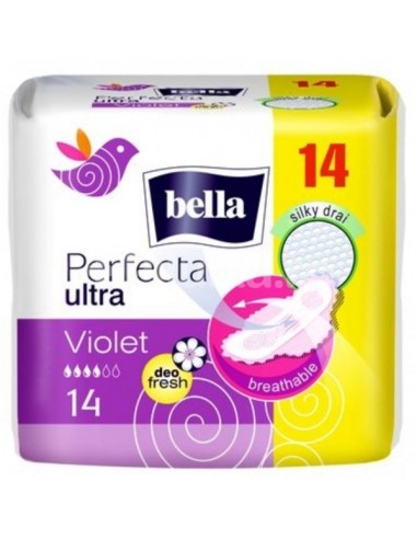 Absorbante Bella Perfecta Ultra Violet, 14 bucati - INGRIJIRE-INTIMA - BELLA