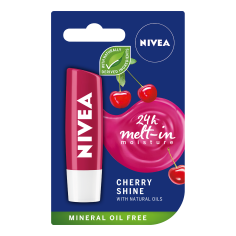 Balsam de buze Nivea Lip Care Cherry, 4,8 g