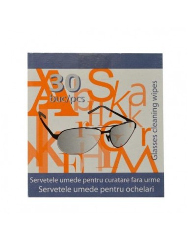Servetele pentru ochelari, 30 bucati - SERVETELE - FARA