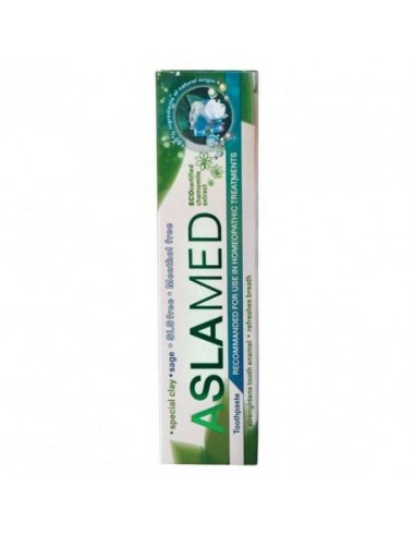 Pasta de dinti recomandata in tratamente homeopate AslaMed, 75 ml, Farmec - PASTA-DE-DINTI - ASLAVITAL