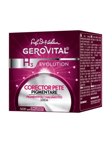 Corector pentru pete pigmentare Gerovital H3 Evolution, 50 ml, Farmec - PETE-PIGMENTARE - GEROVITAL