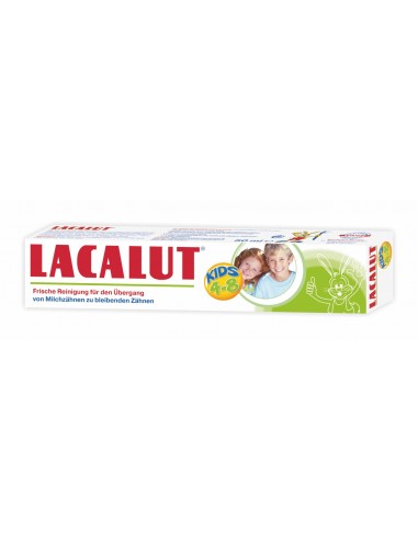 Pasta de dinti - Lacalut Kids, 4-8 ani, 50 ml - PASTA-DE-DINTI - LACALUT