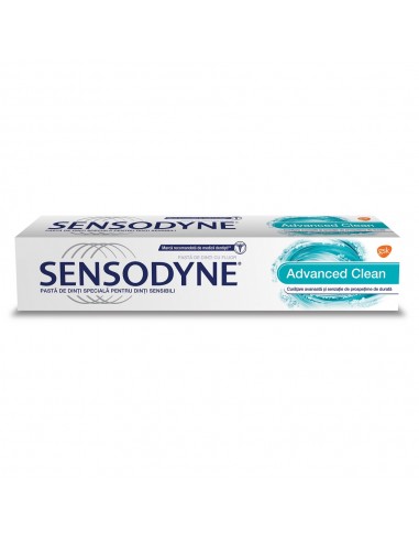 Sensodyne Pasta Dinti Advanced Clean, 75ml, GSK - PASTA-DE-DINTI - SENSODYNE