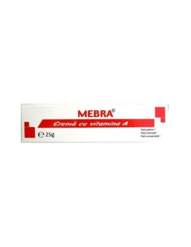 Crema Vitamina A, 25g, Mebra - CREME-SI-LOTIUNI - MEBRA