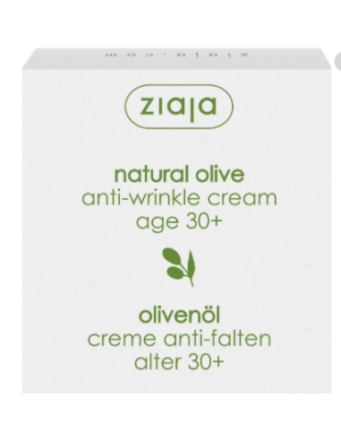 Ziaja 15224 Natural Olive Crema Antirid 30+, 50 ml - ANTIRID - ZIAJA