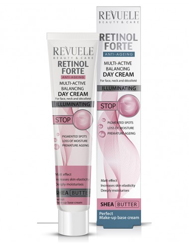 Revuele Retinol Forte Multi-Active Balancing Day Cream, 50ml - ANTIRID - REVUELE