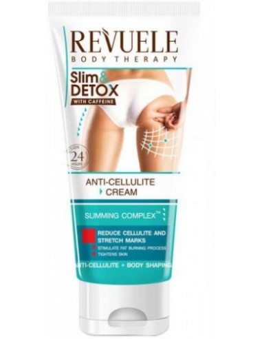 Revuele Slim&Detox anti-Cellulite Cream, 200ml - CREME-ANTICELULITA-SI-VERGETURI - REVUELE