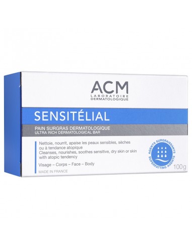 ACM Sensitelial sapun dermatologic piele sensibila, 100g -  - ACM