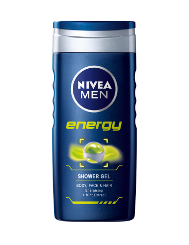 Nivea Gel Dus Men Energy, 250ml - CREME-GELURI-DUS - NIVEA