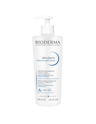 Bioderma Atoderm Intensive Gel Crema piele foarte uscata si atopica, 500g - PIELE-USCATA - BIODERMA