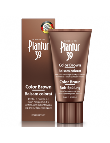 Balsam colorat Plantur 39 Color Brown, 150 ml, Dr. Kurt Wolff -  - PLANTUR