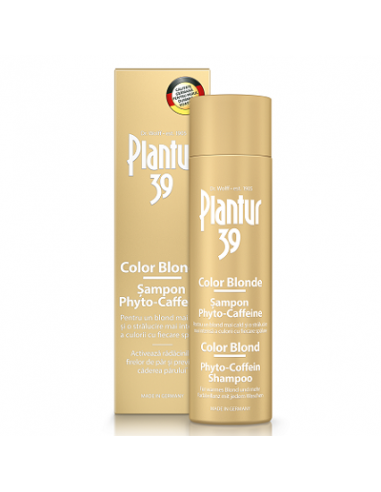 Șampon Plantur 39 Color Blonde Phyto-Caffeine, 250 ml, Dr. Kurt Wolff -  - PLANTUR
