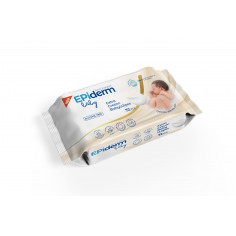 Epiderm Baby Servetele umede Cream, 72