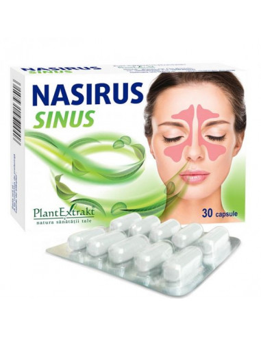 Nasirus Sinus, 30capsule, Plant Extrakt - SISTEMUL-RESPIRATOR - PLANTEXTRAKT