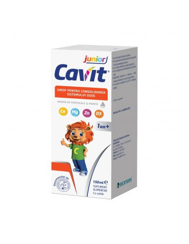 Cavit Junior Sirop, 150ml, Biofarm -  - BIOFARM