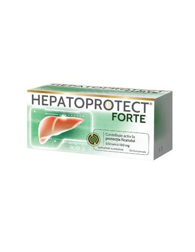 Hepatoprotect Forte, 50 comprimate, Biofarm - HEPATOPROTECTOARE - BIOFARM