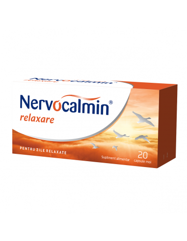 Nervocalmin Relaxare, 20 capsule, Biofarm - STRES-SI-SOMN - BIOFARM