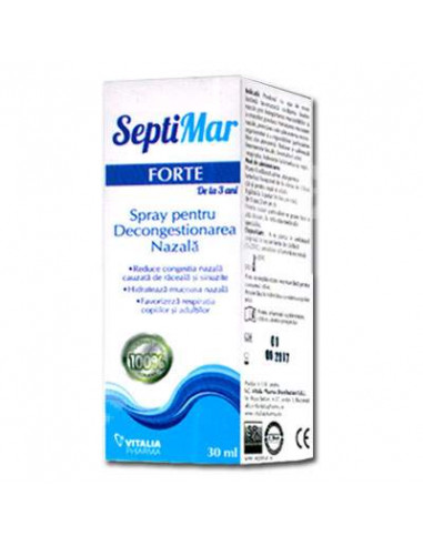 Spray SeptiMar Forte, 30 ml, Vitalia - NAS-INFUNDAT - VITALIA PHARMA
