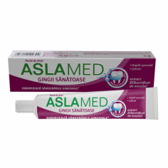 Pasta de dinti pentru gingii sanatoase AslaMed, 75 ml, Farmec