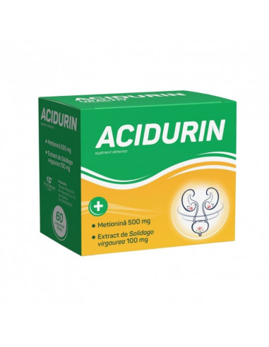 Acidurin, 60 comprimate filmate, Fiterman - AFECTIUNI-URINARE - FITERMAN