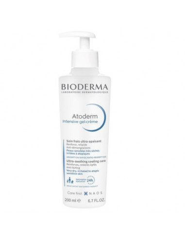 Bioderma Atoderm Intensive Gel Crema piele foarte uscata si atopica, 200g - INGRIJIRE-FATA - BIODERMA