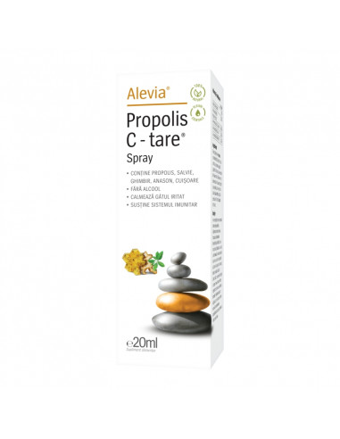 Propolis C-Tare, spray 20ml, Alevia - RACEALA-SI-GRIPA - ALEVIA