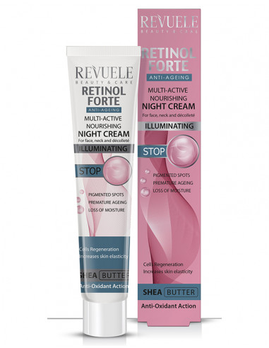 Revuele Retinol Forte Multi- Active Nourishing Night Cream, 50 ml -  - REVUELE