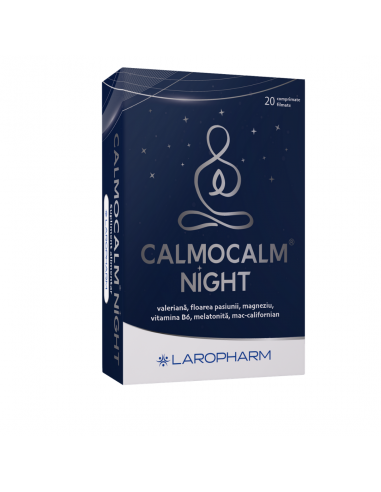 Calmocalm Night, 20 cpr, Laropharm - STRES-SI-SOMN - LAROPHARM SRL