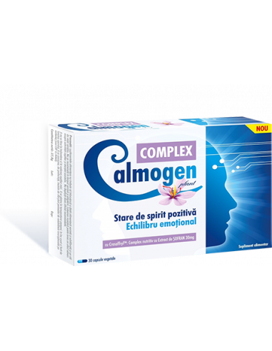 Calmogen Plant Complex, 30cps, Omega Pharma - STRES-SI-SOMN - GSK SRL OMEGA PHARMA