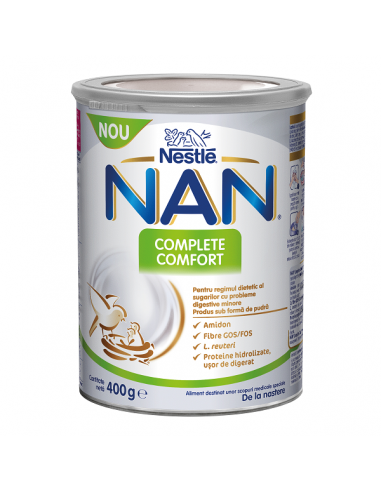 Nan Complete Comfort, 400g, Nestle - FORMULE-LAPTE - NAN