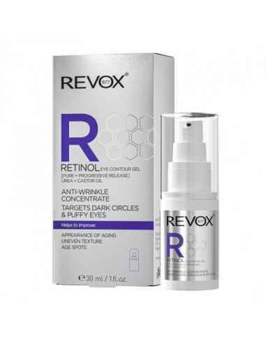 Retinol Eye-Gel Anti-Wrinkle Concentrate, 30 ml, Revox -  - REVOX