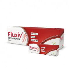 Pachet Fluxiv Crema, 100 grame + Fluxiv Crema, 20 grame, Antibiotice SA