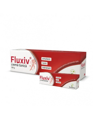 Pachet Fluxiv Crema, 100 grame + Fluxiv Crema, 20 grame, Antibiotice SA - AFECTIUNI-ALE-CIRCULATIEI - ANTIBIOTICE