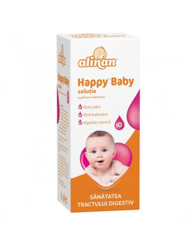 Soluție anticolici, Happy Baby Alinan, 20 ml, Fiterman - COLICI - FITERMAN