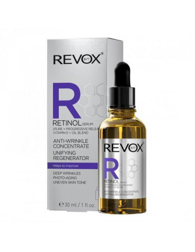 Serum pentru fata cu Retinol, 30 ml, Revox - ANTIRID - REVOX