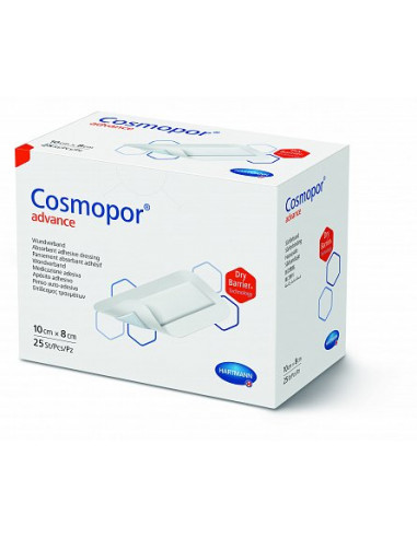 Plasturi Cosmopor Advance, 10/8cm, 10 plasturi, Hartmann - FESI-PLASTURI-SI-PANSAMENTE - HARTMANN