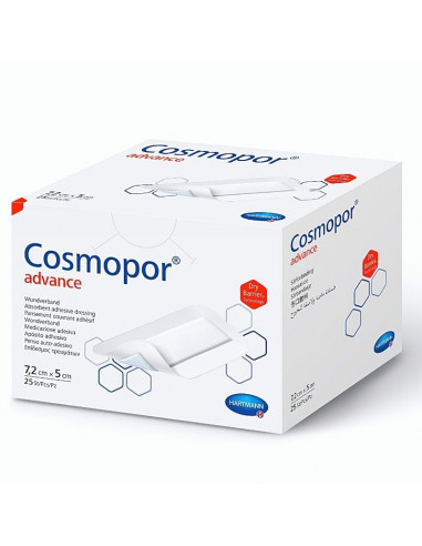 Plasturi Cosmopor Advance, 7, 2/5cm, 10 plasturi, Hartmann - FESI-PLASTURI-SI-PANSAMENTE - HARTMANN