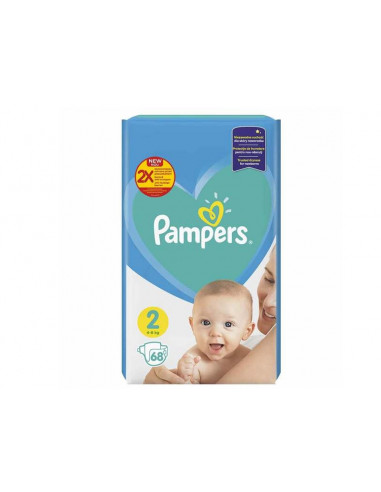 Scutece Pampers Active Baby, NR 2, 4-8 kg, 68 bucati - SCUTECE - PAMPERS