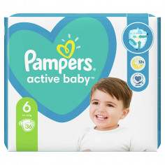 Scutece Pampers Active Baby, NR 6, 13-18 kg, 36 bucati