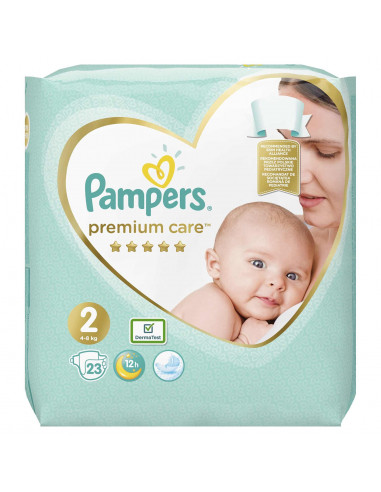 Scutece Pampers Premium Care, NR 2, 4-8 kg, 23 bucati - SCUTECE - PAMPERS